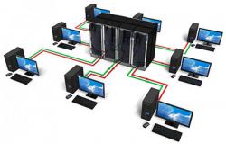 Компьютерная сеть типа клиент сервер. Основные понятия.