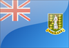 Флаг государства Британских Виргинских островов